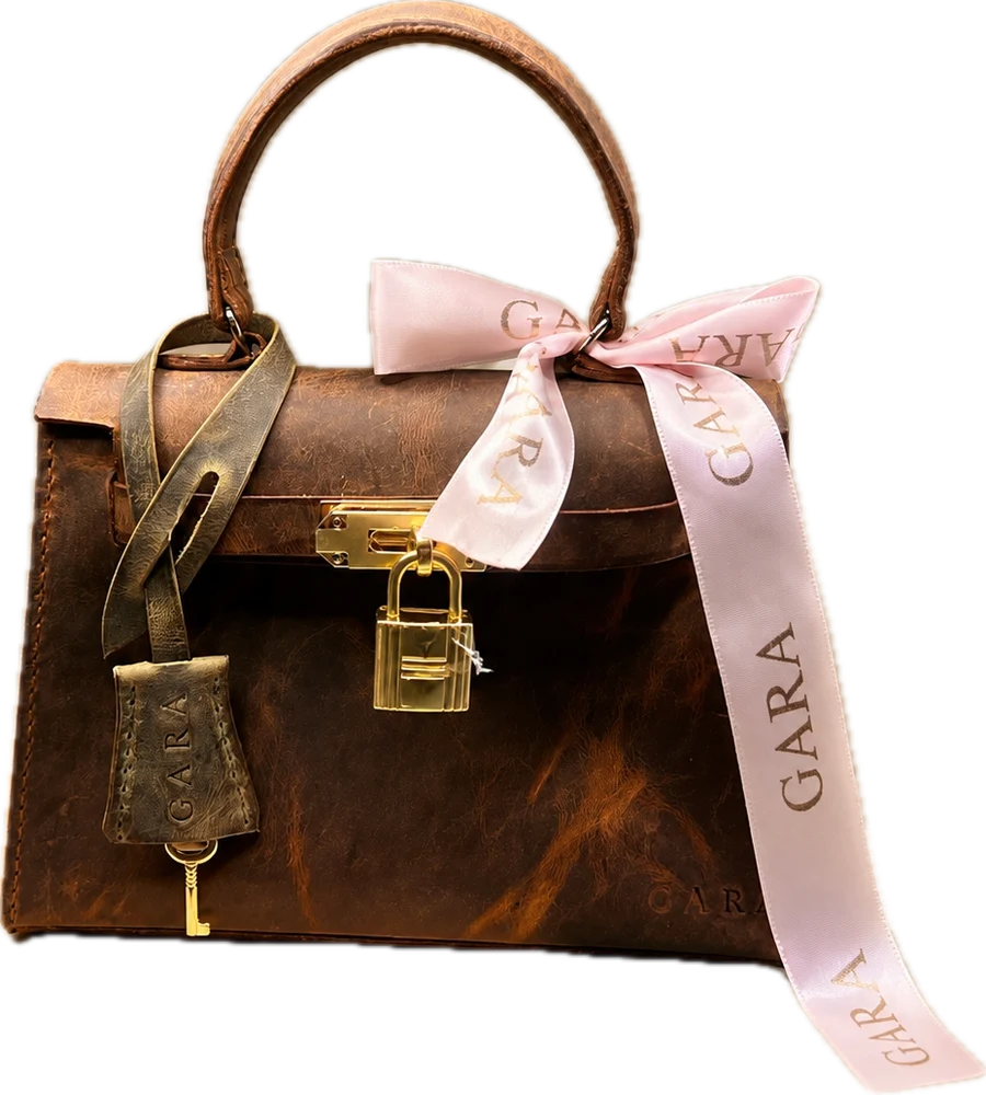 Bolsa Candado Dorado